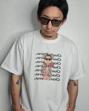 【数量限定】T33-W(ホワイト)  GarinPeiro × 啓之輔  T